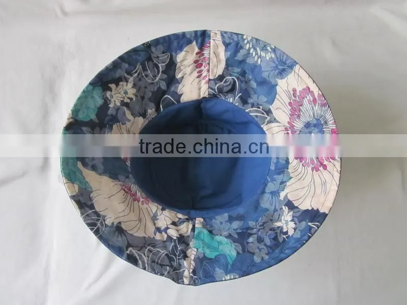 Fancy Blue Bucket Cap