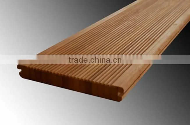 2014 Hot Sales!!! Outdoor Solid Bamboo Decking