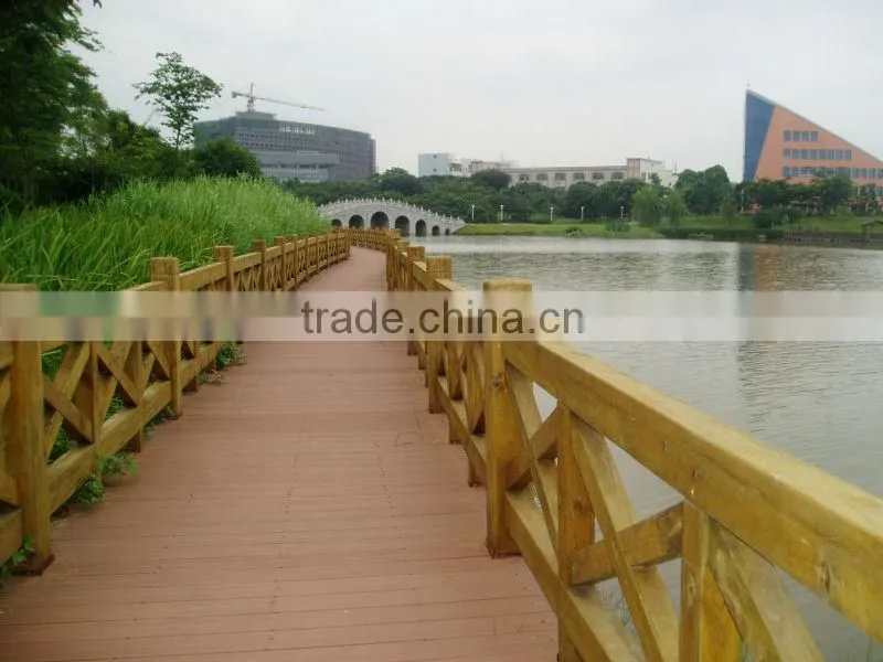 Red Composite Decking
