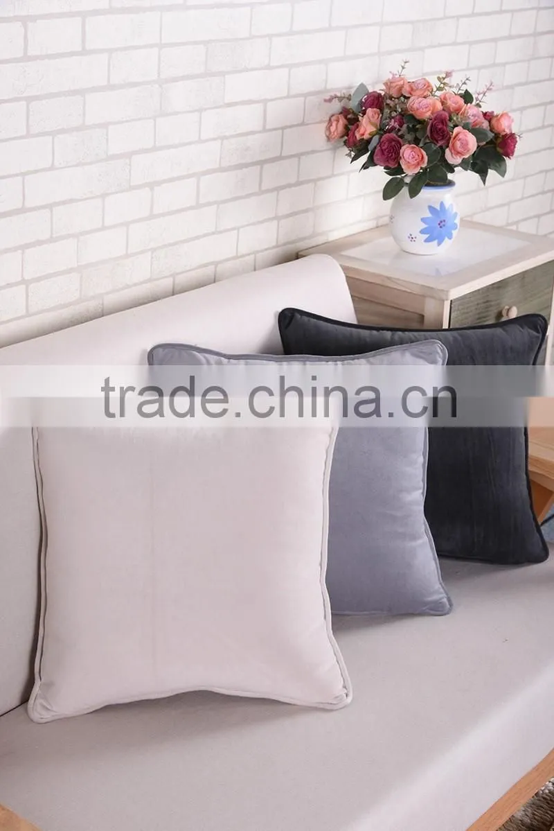 Hot sale design 100% cotton decorative pillow knitted seat cushion