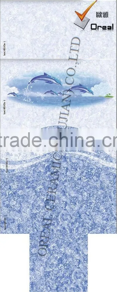 full set inkjet ceramic tiles with border and decoration tiles supplier