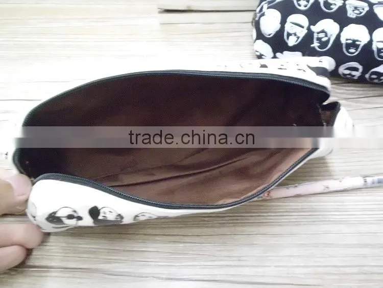 cheap custom printed school pencil case with zipper for teenagers
