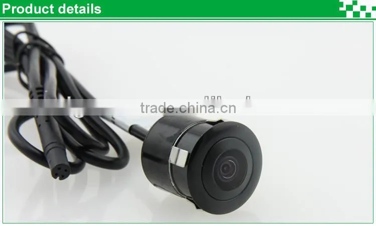 Hidden car rear view full hd mini camera