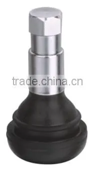 TR415C Chromed Sleeve Nature Rubber Snap-in Tubeless Car Valves