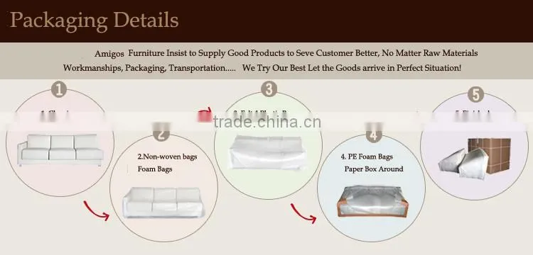 English Style Leather Sofa