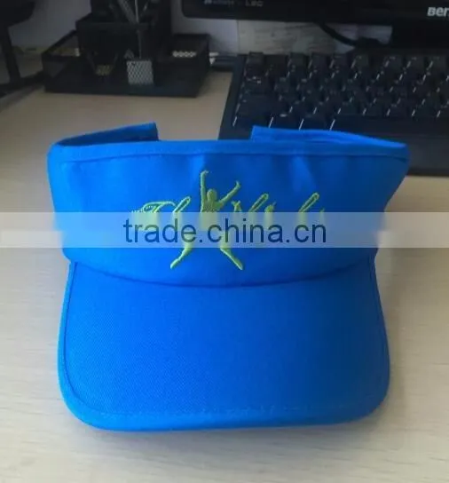 OEM Wholesale 100% Cotton Sport Sun Visor Cap For Promotion