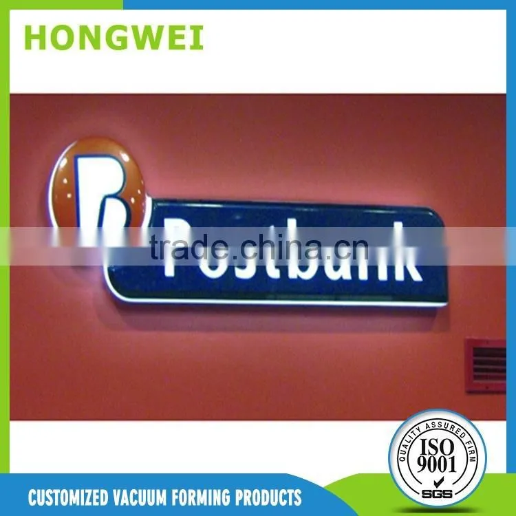 customized outdoor thermoforming blister advertising billboards