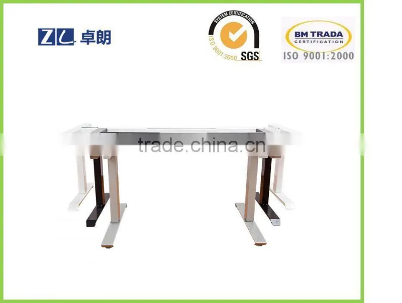 Electrical adjustable standing desk frame