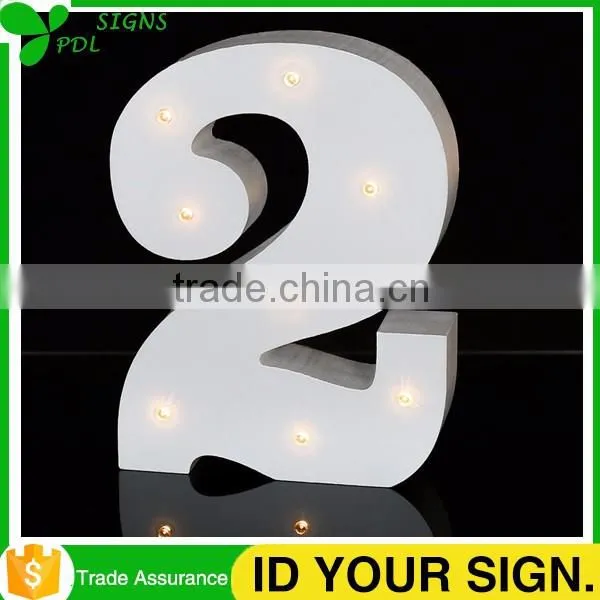 Best Quality Decorative Letter Lights Wooden
