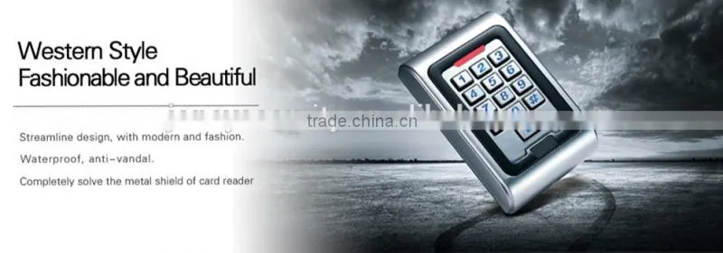 Hot sale smart card with ID / IC chip reader access control in entrance guard security