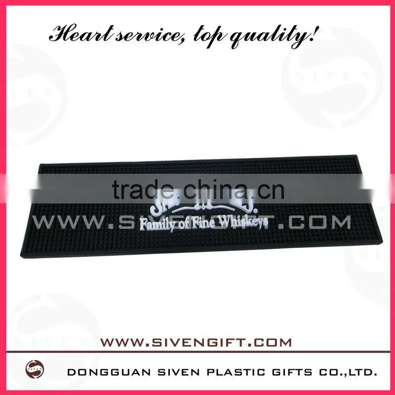 OEM personalzed neoprene pvc bar mat