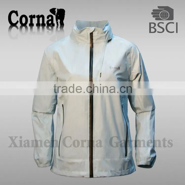 women fashion lightweight seam taped softshell jacket