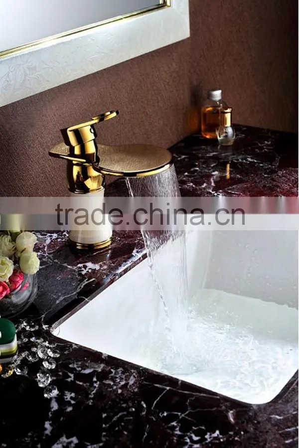 golden brass polish instant hot water tap faucet