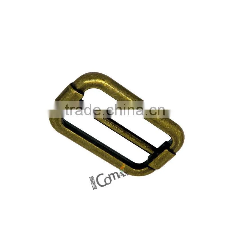 Antique Brass Tri-glide Metal Buckle For Bags