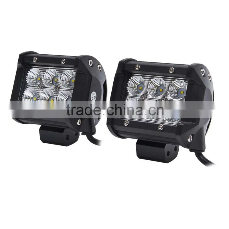 Penton Auto Spare Parts Waterproof IP 67 Flood Beam 18W LED Light Bar Fit for Offroad SUV ATV 4WD Heavy Duty Truck