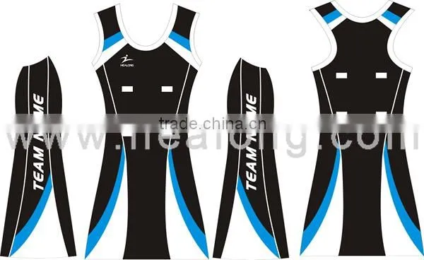 2014 new deisgn netball uniform slim fit netball wear netball apparel sale