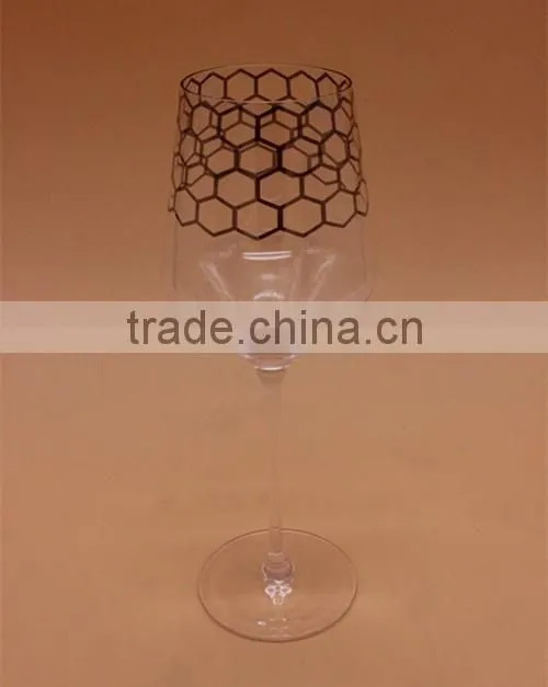 High Quality Gold Decal Goblet