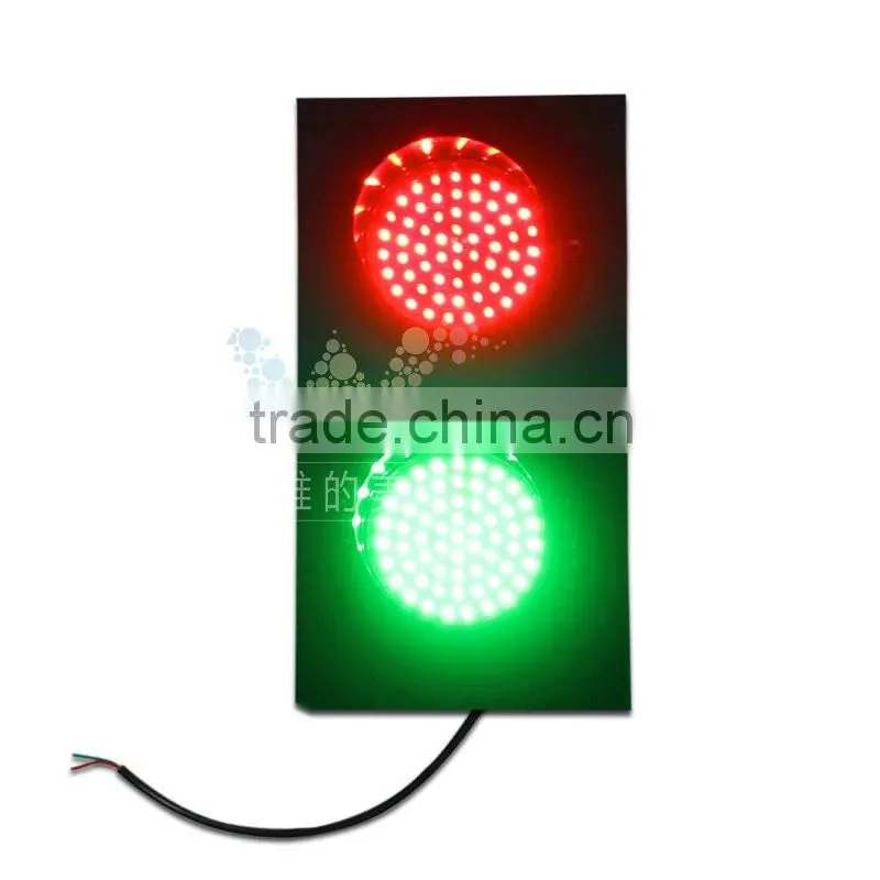 Customized size 125mm Epistar led signal red green traffic light sale