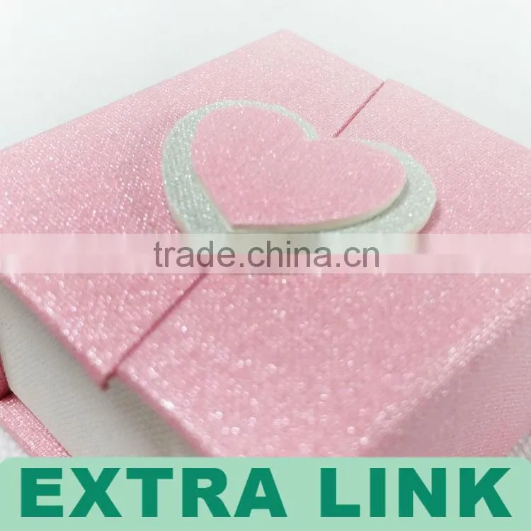 Custom Logo Leather Paper New Design Luxury Mgnetic Gemstone Pendants Box