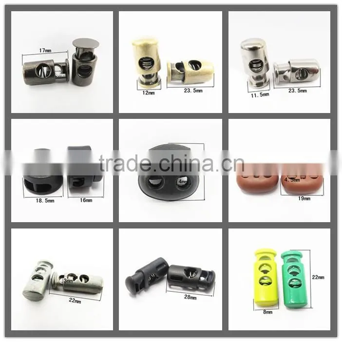 Colorful Plastic Buttons And Stopper For Basketball Bags