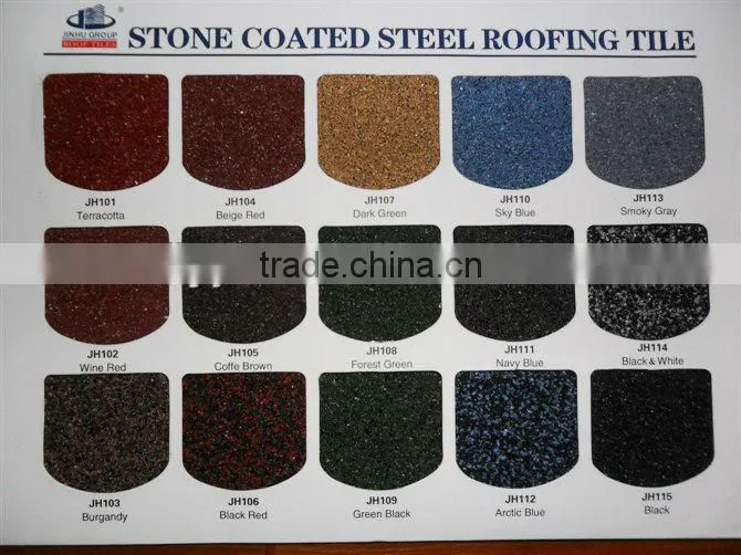 Stone Coated Steel Roofing Tile