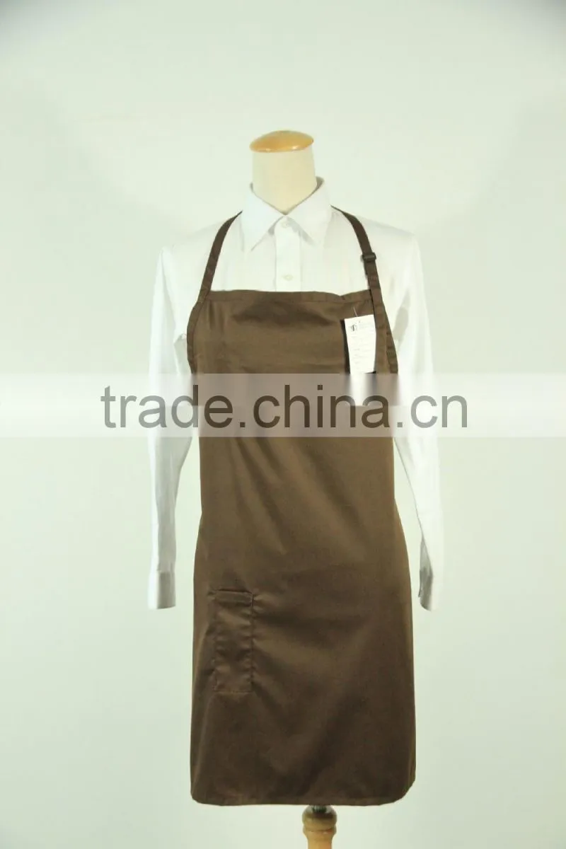 cottton customized embroidery cafe apron
