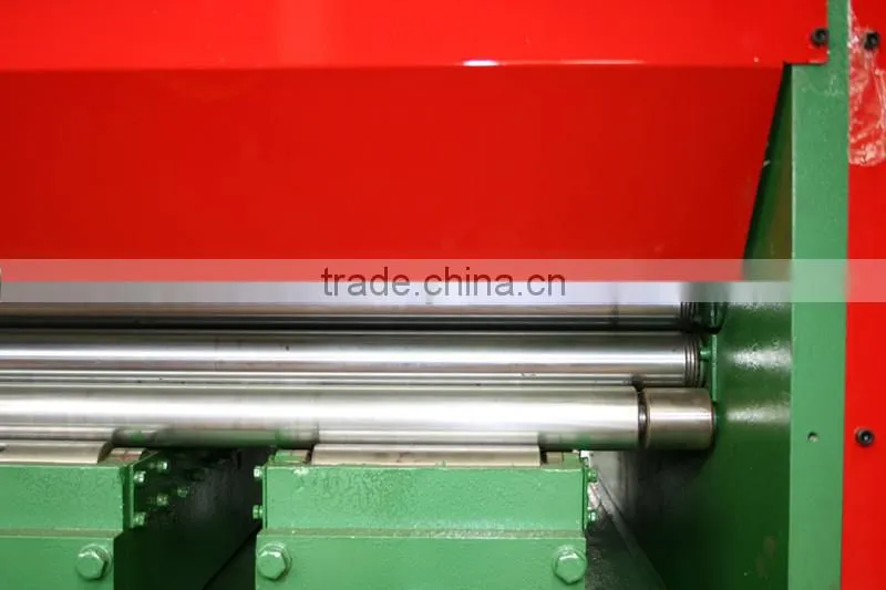 Bronx six high metal board straightening machine, leveller, metal roller leveling machine with low price QR-WG43-3x1250