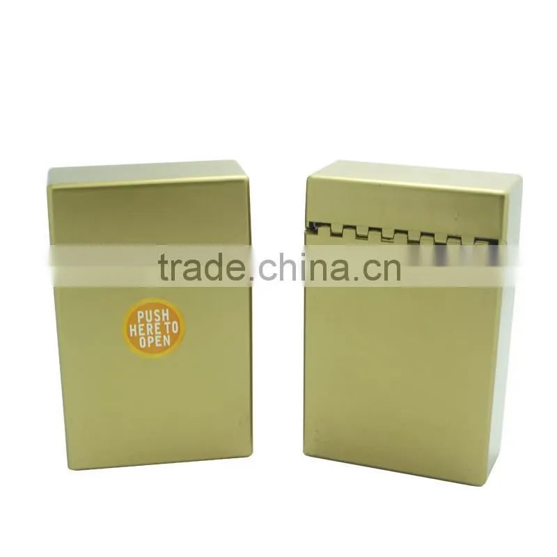 Grey ABS Plastic cigarette box /case / Holder push button for 20s kind size 85mm cigrettes