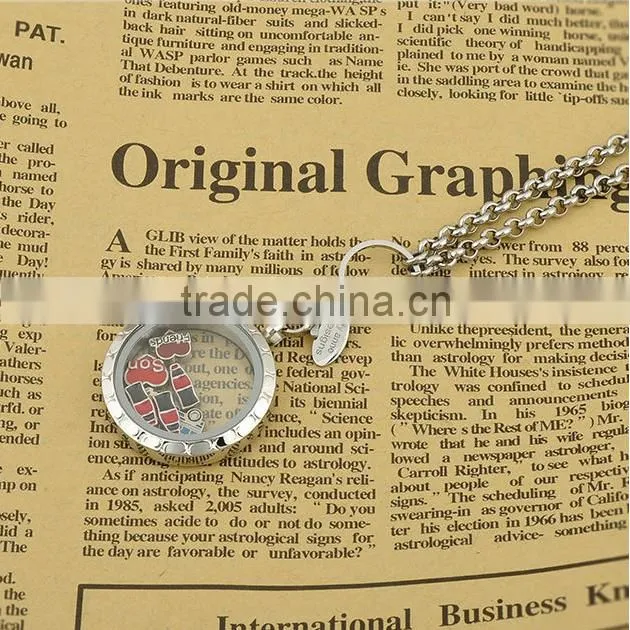 Fashion Jewellery Stainless Steel Floating Locket