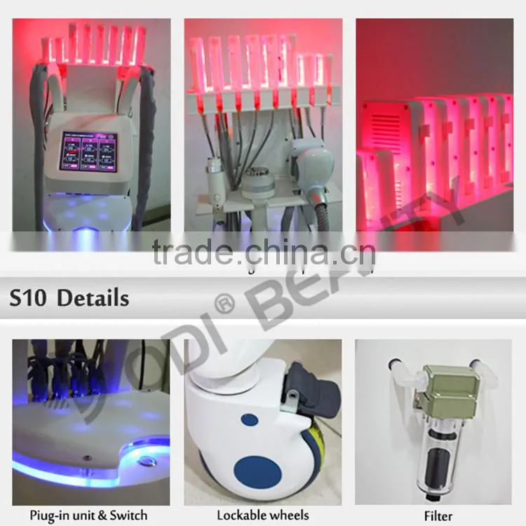 4 in 1 tripolar rf slimming equipment using ultrasound gel OD-S10