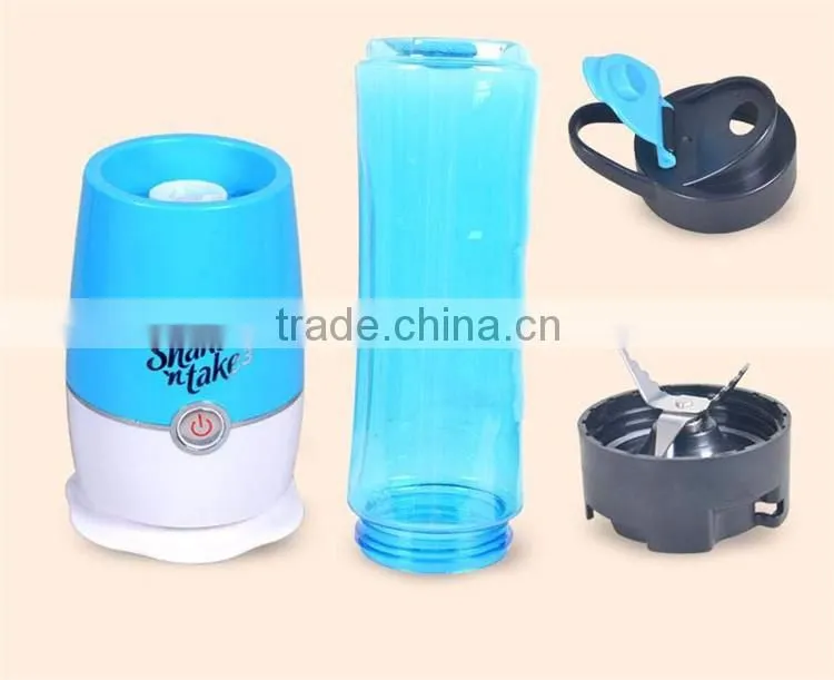 Hot Selling Household Colorful Electric Mini Mixer Juicer Bottle Shake N Take Blender