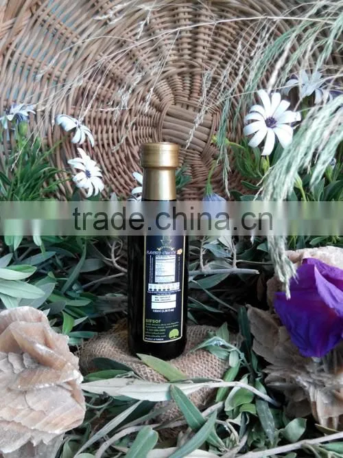 Orange Infused Olive Oil. Premium Quality Olive Oil with ISO9001 Certification. Glass Bottle 250 ml.
