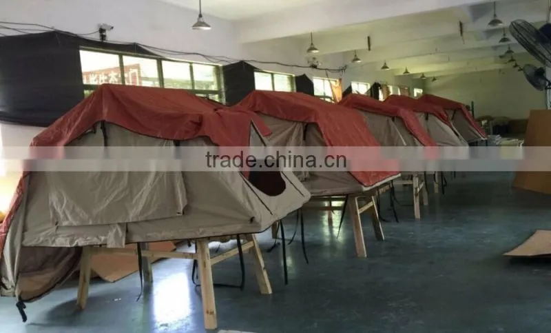 easy assemble set up solar car roof top tent
