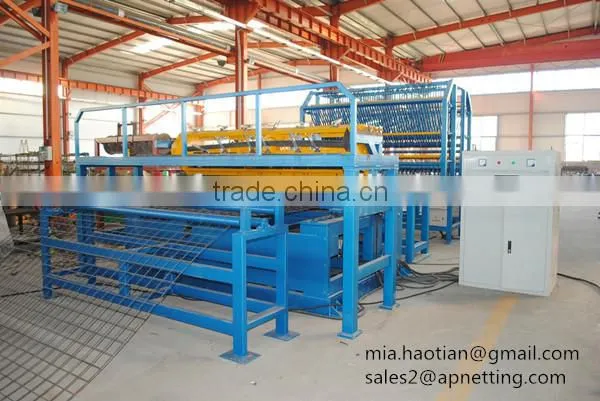 steel wire rod mesh panel making machine auto netting welding machinery