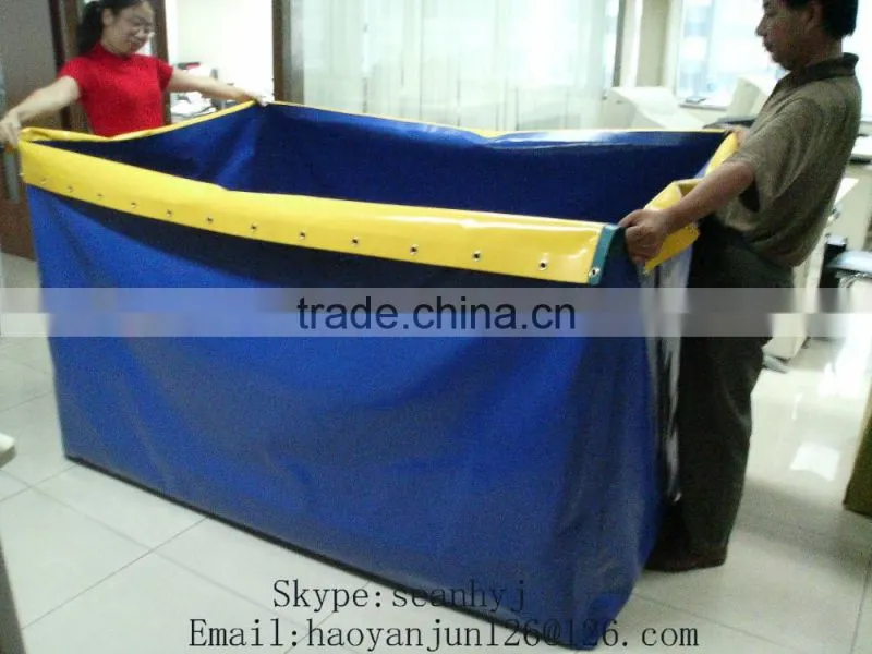 Open Top Storage Portable TPU Water Tank / Frame Tanks