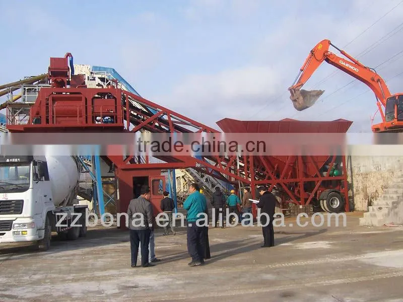 Bona YHZS25m3 mobile plant for sale in uae