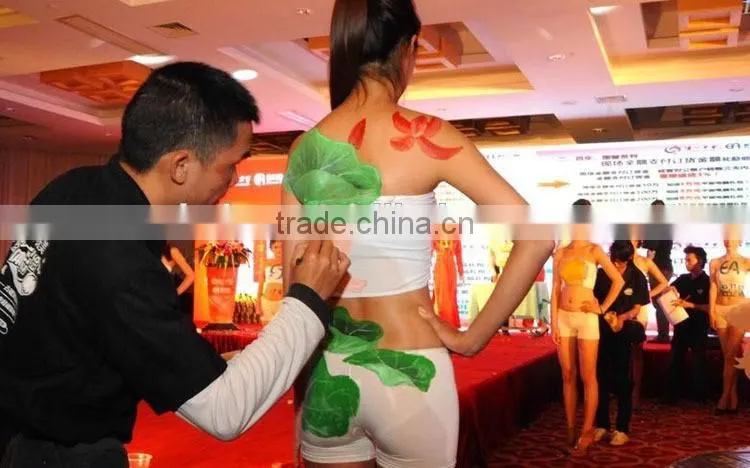 professiona Washable bride make up modeling colour face paint body paint