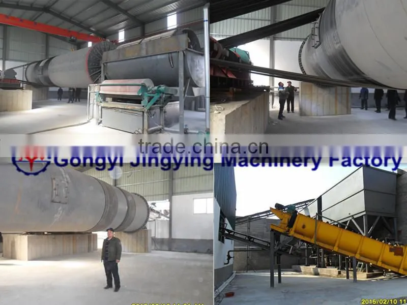 20 years experience rotary kiln for sludge drying, sawdust drying