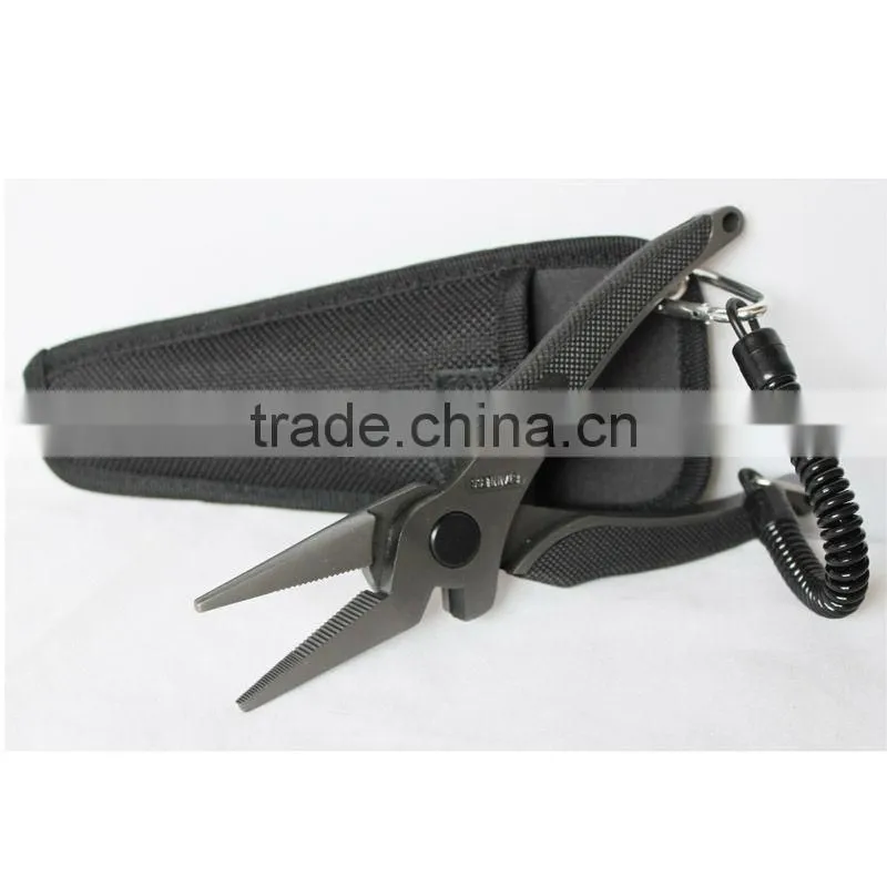 stainless steel Titanium coated fishing cutting plier