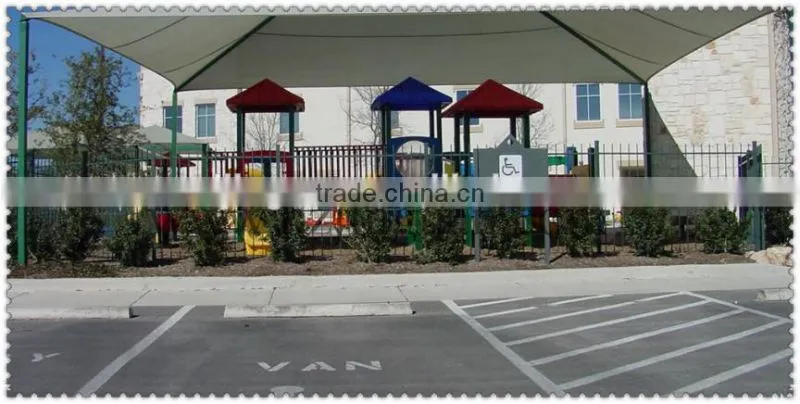 outdoor HDPE virgin&recycle material sun shade sail