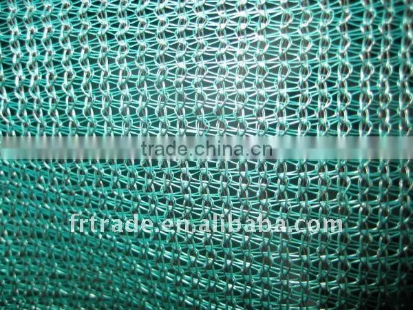 Green sun shade plastic netting