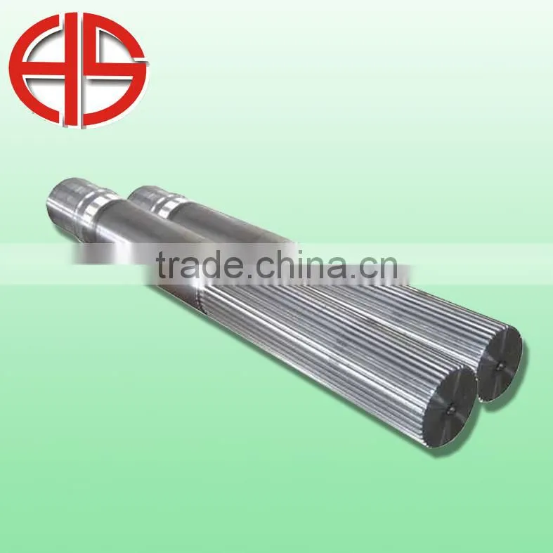 China shaft manufacturer Hot selling product steel spline shaft