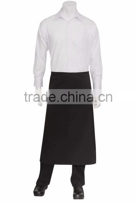 2017 high quality promotional half waist apron for men and women made to order
