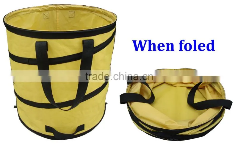 harvest pop up bag strong handles UV resistant REACH pop up garden waste bag