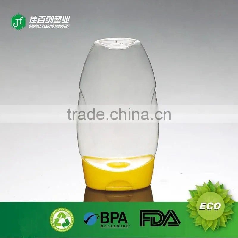 Wholesale pet plastic sauce bottles custom