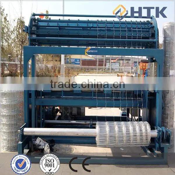 Plastic mesh deer fencing machine