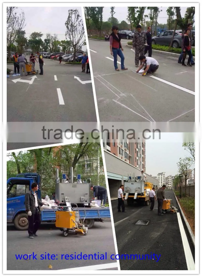 GD1200 Hydraulic double cylinder thermoplastic road marking hot melt kettle