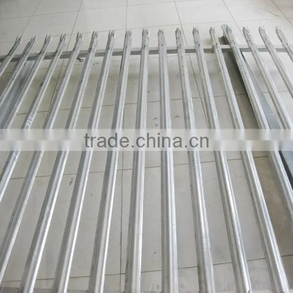 factory metal fence