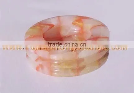 newly Modern ONYX PATCH WORK CIGARETTE ASHTRAY HANDICRAFTS