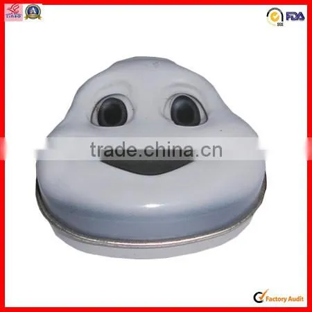 printing customed snowman tin can